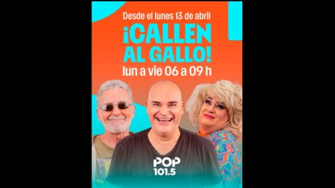 Llega a La Pop 101.5 "Callen al Gallo" para animar la primera mañana