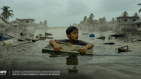 Archer Troy impulsa una campaña para recuperar escuelas afectadas por inundaciones en México