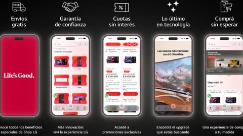 LG Argentina lanza su app mobile con compras rápidas, contenido exclusivo y envíos gratuitos