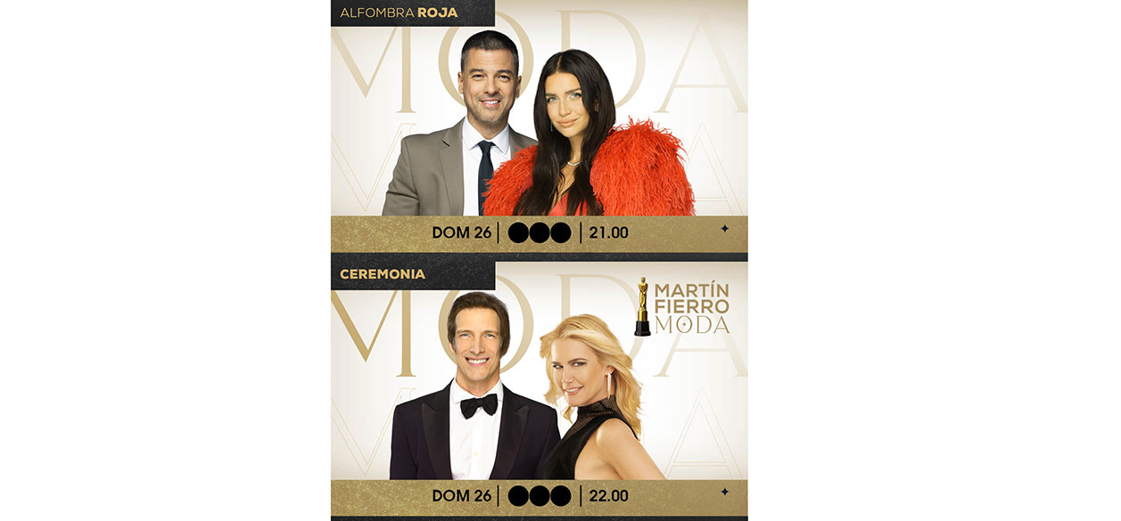 Vuelven los Martín Fierro de la Moda: glamour, diseño y figuras en Telefe