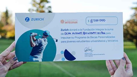 Zurich recaudó $8,5 millones para becas educativas en el Abierto del Centro