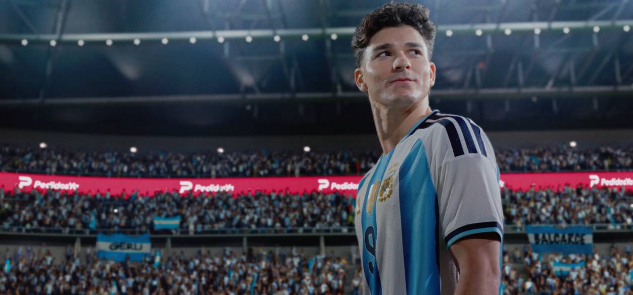 Julián Álvarez protagoniza la nueva campaña de PedidosYa y GUT rumbo al Mundial 2026