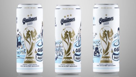 Mundial 2026: draftLine lanzó una edición limitada de latas de cerveza para Quilmes