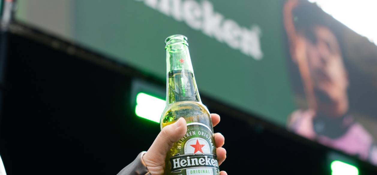 Heineken acompañó el roadshow de Colapinto ante más de 600 mil personas en Buenos Aires