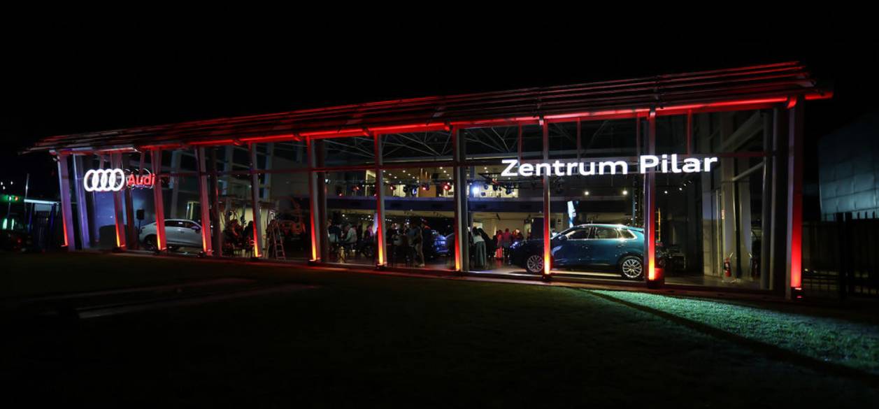 Audi Zentrum Pilar inauguró el primer showroom del país con la nueva imagen global de la marca