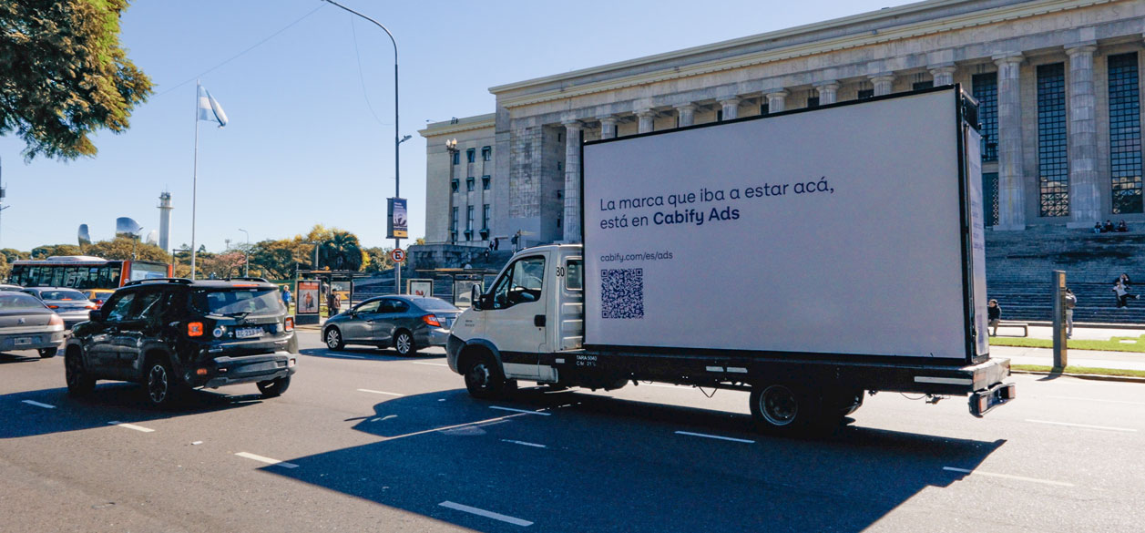 Cabify Ads lanza en Argentina su campaña de "silencio visual" para abrir conversación con el sector publicitario