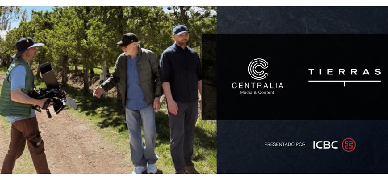 Tierras, producido por Centralia Media & Content para ICBC, nuevamente nominado al Martín Fierro 2026