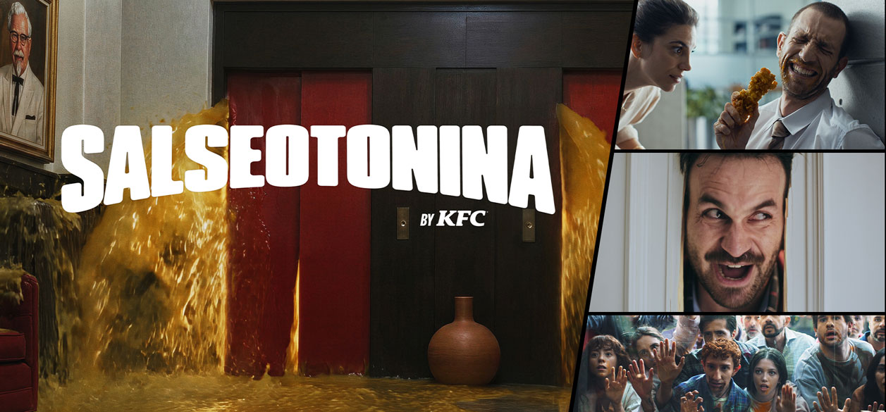 KFC y Don by Havas México lanzan “Salseotonina”, una campaña que convierte sus salsas en obsesión