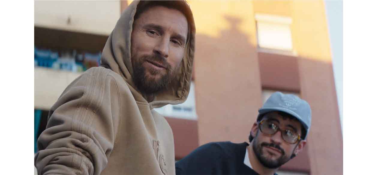 Messi, Bad Bunny y Timothée Chalamet juntos en la nueva campaña mundialista de Adidas