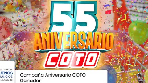 COTO fue distinguido en los Premios Buenos Anuncios DIGITAL 2025
