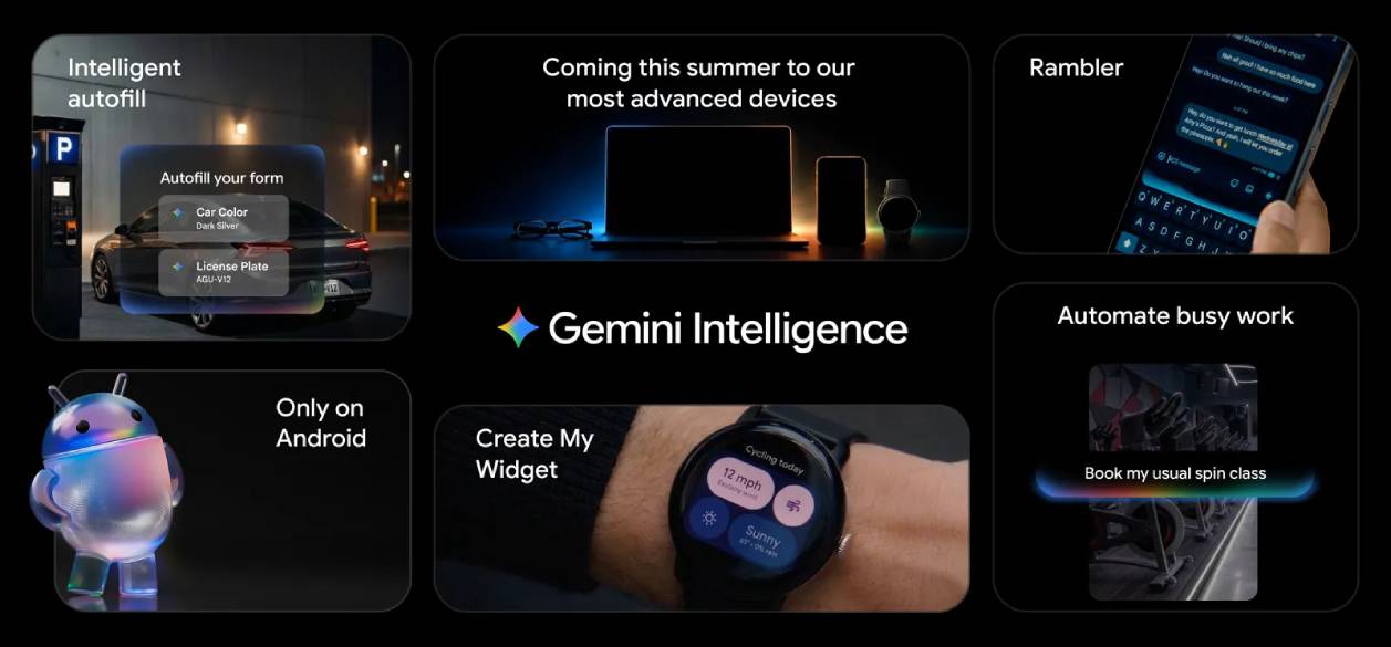 Google presentó las novedades de Android impulsadas por Gemini