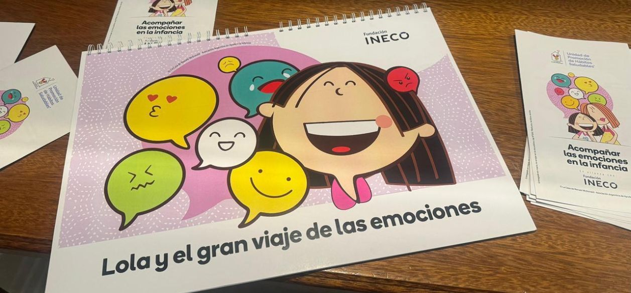 Casa Ronald McDonald e INECO presentan: "Lola y el gran viaje de las emociones”