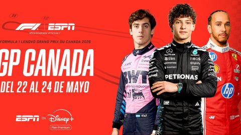 ESPN transmite en vivo el GP de Canada de F1