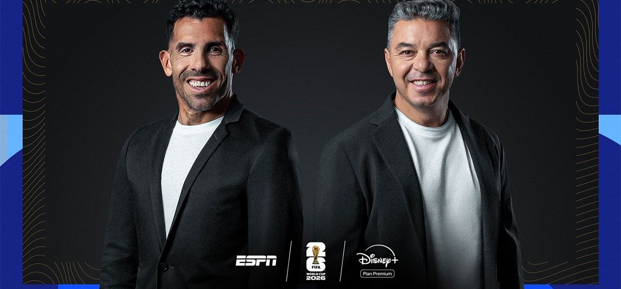 ESPN suma a Gallardo y Tévez y arma un equipo estelar para el Mundial