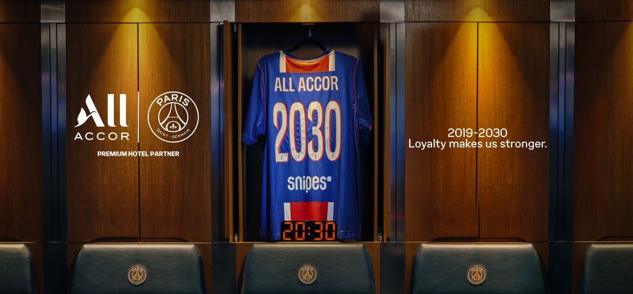 Accor renovó su alianza con el Paris Saint-Germain hasta 2030