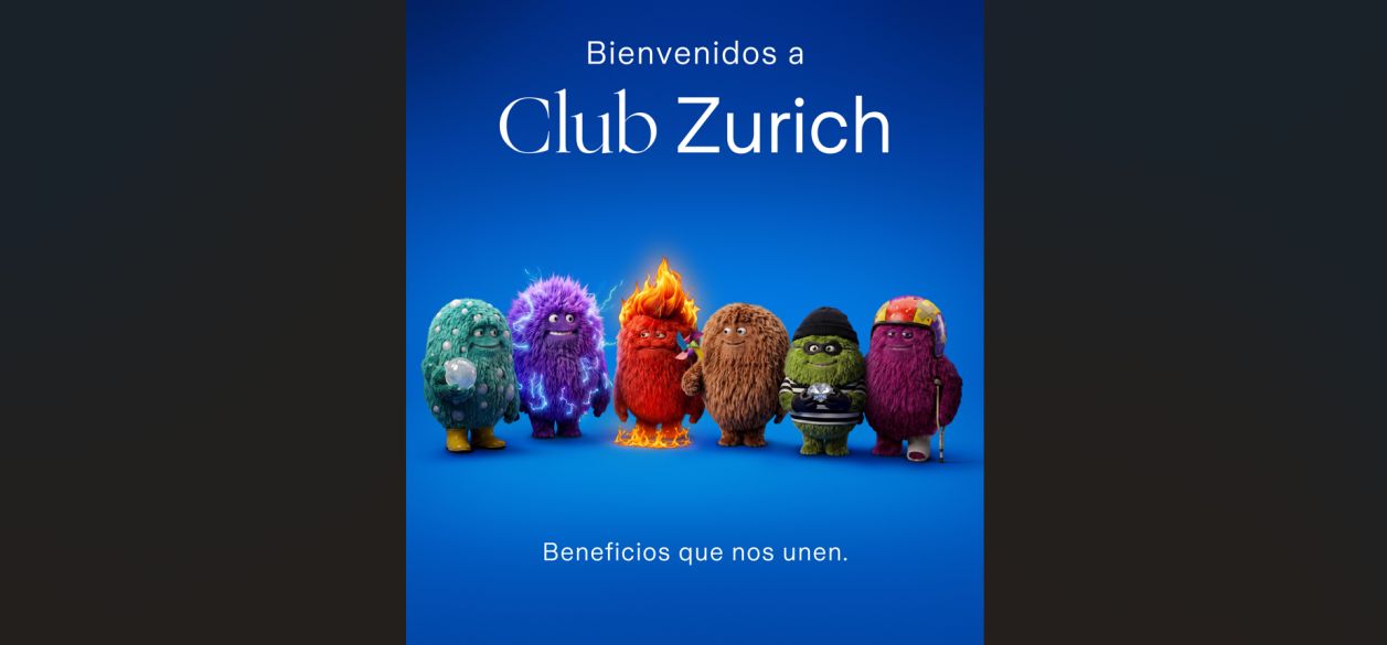 Zurich reinventa la categoría de beneficios y lanza "Club Zurich": el lado B de estar protegido