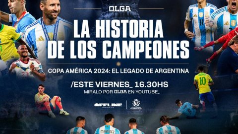 OLGA y Offline Sports estrenan "Copa América: El legado de Argentina" en la previa del Mundial 2026