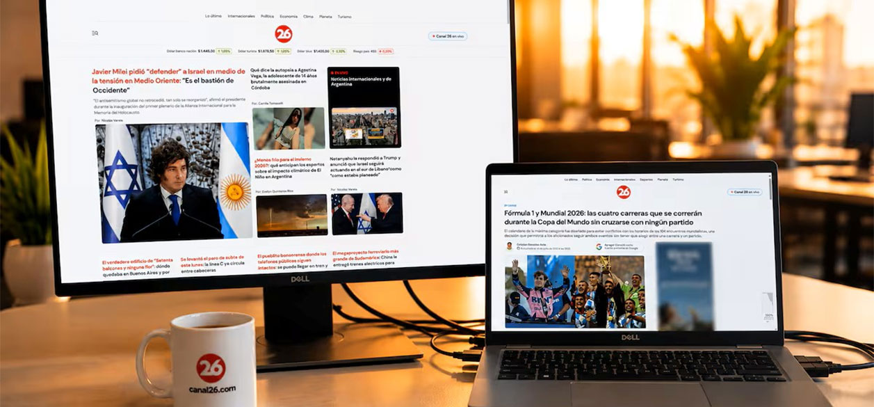Canal 26 presenta el nuevo diseño de Canal26.com y acelera la evolución digital de su ecosistema de medios
