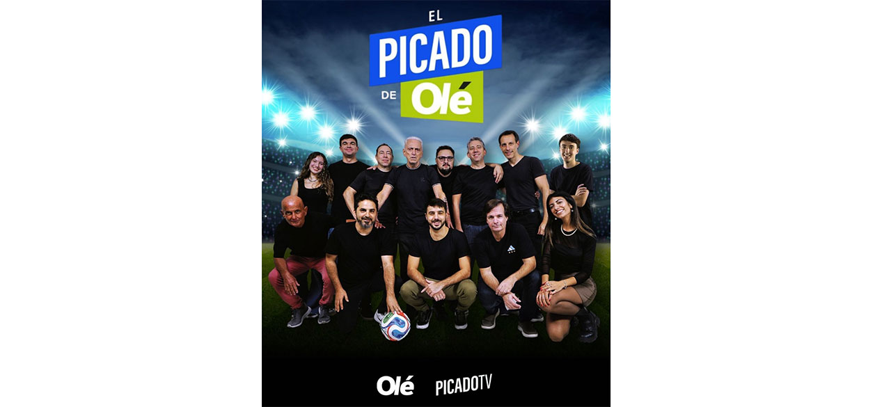 Olé y Picado TV se unen para lanzar un programa de streaming por el Mundial 2026