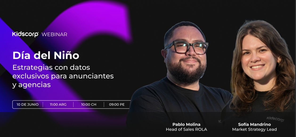 Día del Niño: Kidscorp lanza un webinar gratuito para marcas