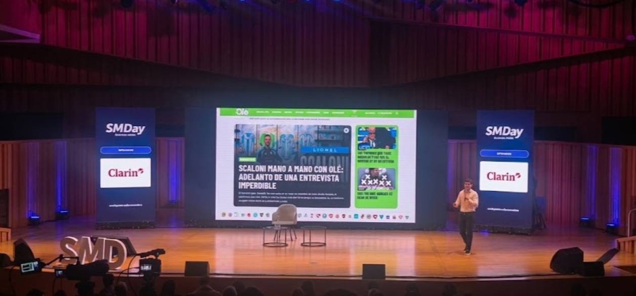 Clarín y Olé anticiparon su cobertura mundialista en el Social Media Day Buenos Aires