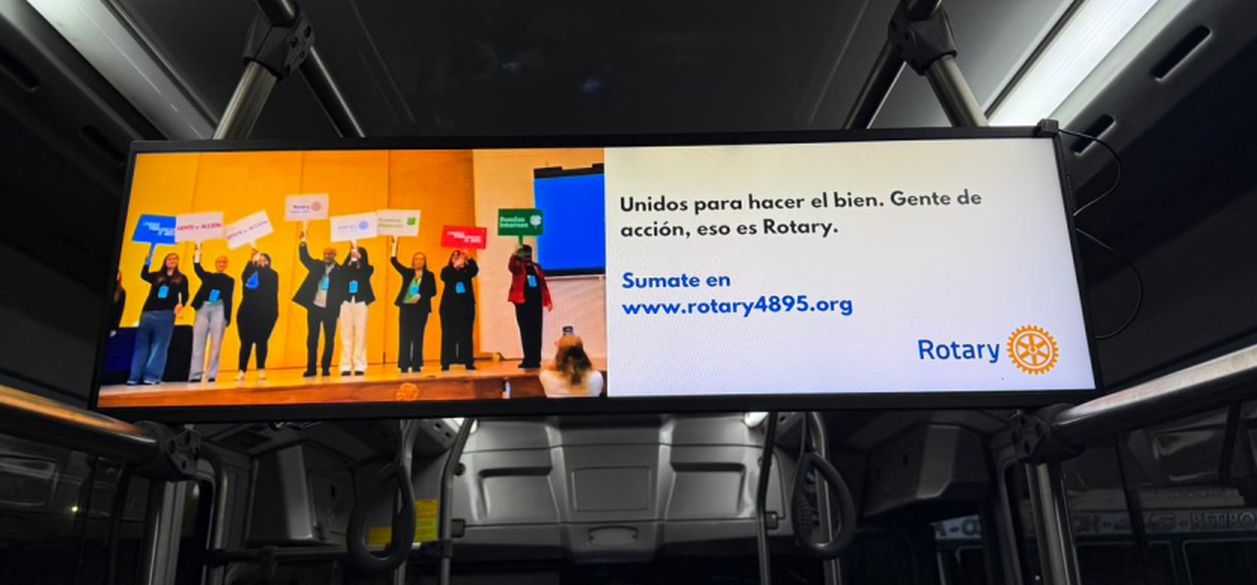 Info Trans y el Distrito 4895 de Rotary Internacional firman un convenio de RSE para difundir campañas de bien público en el AMBA