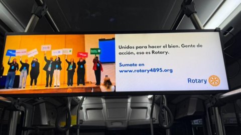 Info Trans y el Distrito 4895 de Rotary Internacional firman un convenio de RSE para difundir campañas de bien público en el AMBA