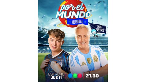 Telefe estrena "Por el Mundo Mundial", el especial rumbo a la Copa 2026