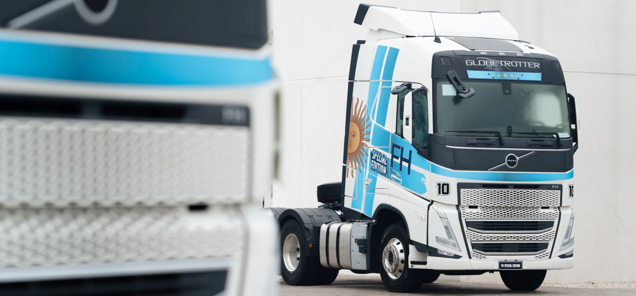 Volvo Trucks Argentina lanza el FH Special Edition: el mejor jugador de la cancha