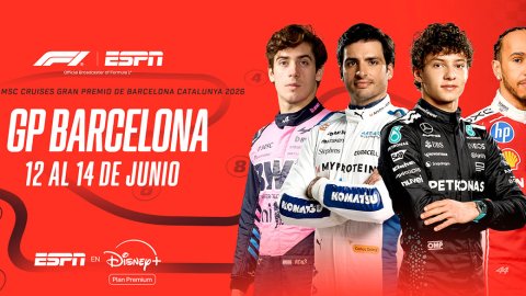 GP de Barcelona 2026: cómo ver la Fórmula 1 en vivo por Disney+ Plan Premium
