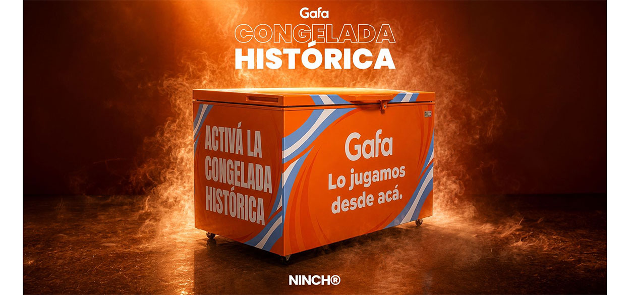 ”La Congelada Más Grande de la Historia”, la nueva acción de NINCH y Gafa en el mundial.