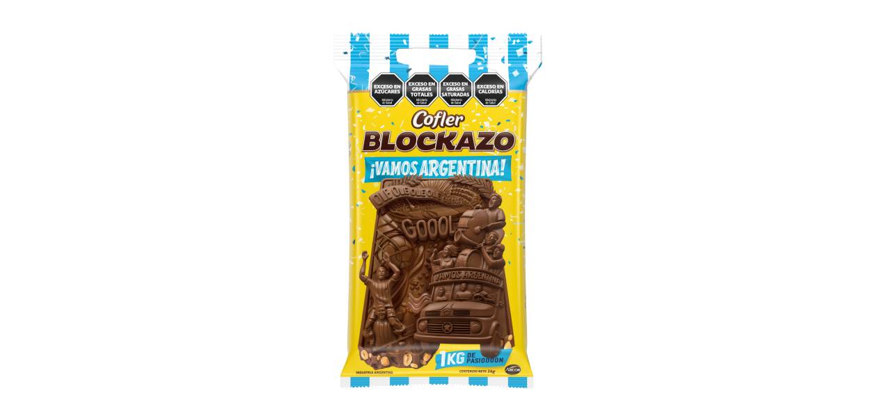 Grupo Arcor presenta "Blockazo Mundial" y suma a Cofler Block Gold a su portafolio