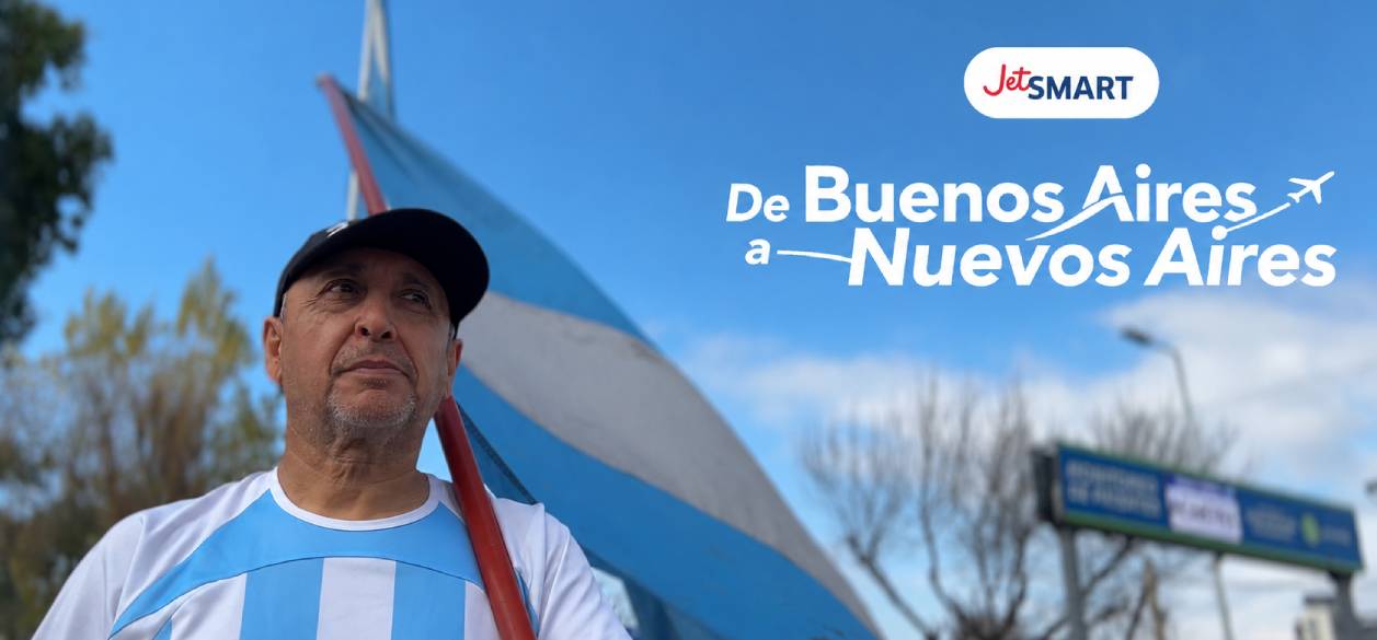 "De Buenos Aires a Nuevos Aires": la nueva campaña de Super para JetSMART