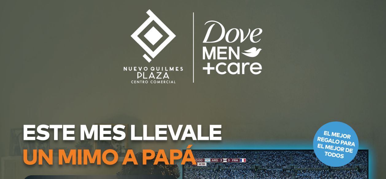 Arthur Newton impulsó la campaña “Llévale un mimo a papá” en Nuevo Quilmes Plaza