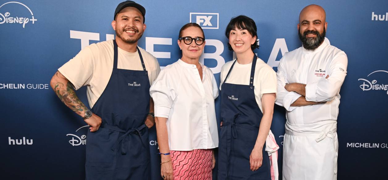 Disney+ y la Guía Michelin celebraron en París el estreno de la última temporada de "El Oso"