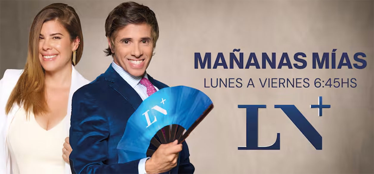 LN+ fortalece su propuesta matutina con la incorporación de Roberto Funes Ugarte y Cecilia Insinga