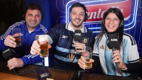 AIRE y Cerveza Santa Fe alentaron a la Selección con un Fan Fest y una transmisión mundialista