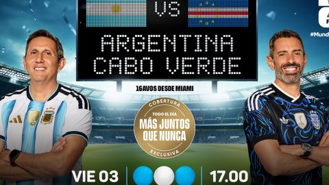 Argentina vs Cabo Verde en Telefe: horario, cómo ver en vivo y todo lo que tenés que saber del partido decisivo