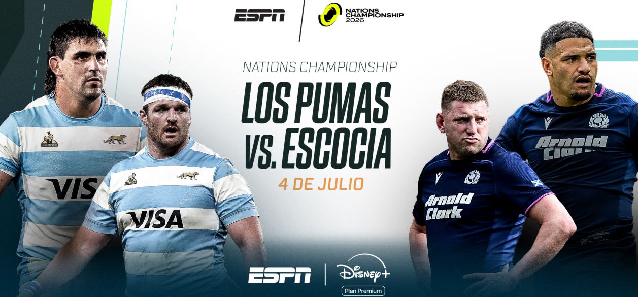 ESPN trae el estreno del Nations Championship, con Los Pumas como protagonistas