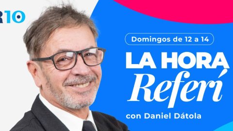 Radio 10 estrena "La Hora Referí" con Daniel Dátola
