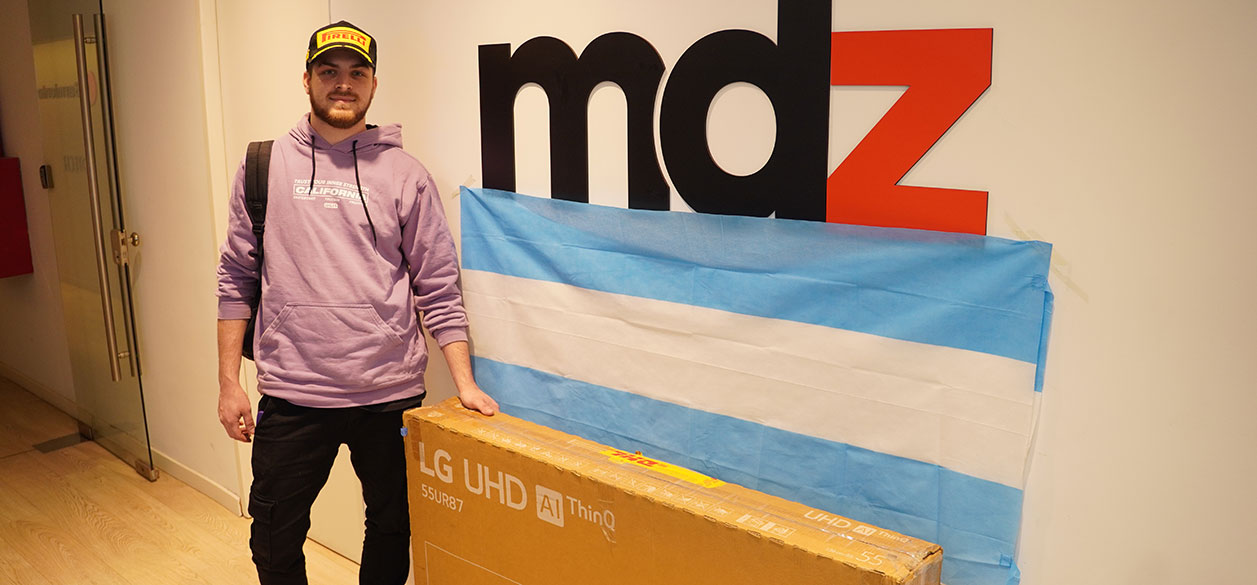 MDZ cerró su acción digital inspirada en las tres Copas del Mundo de la Selección