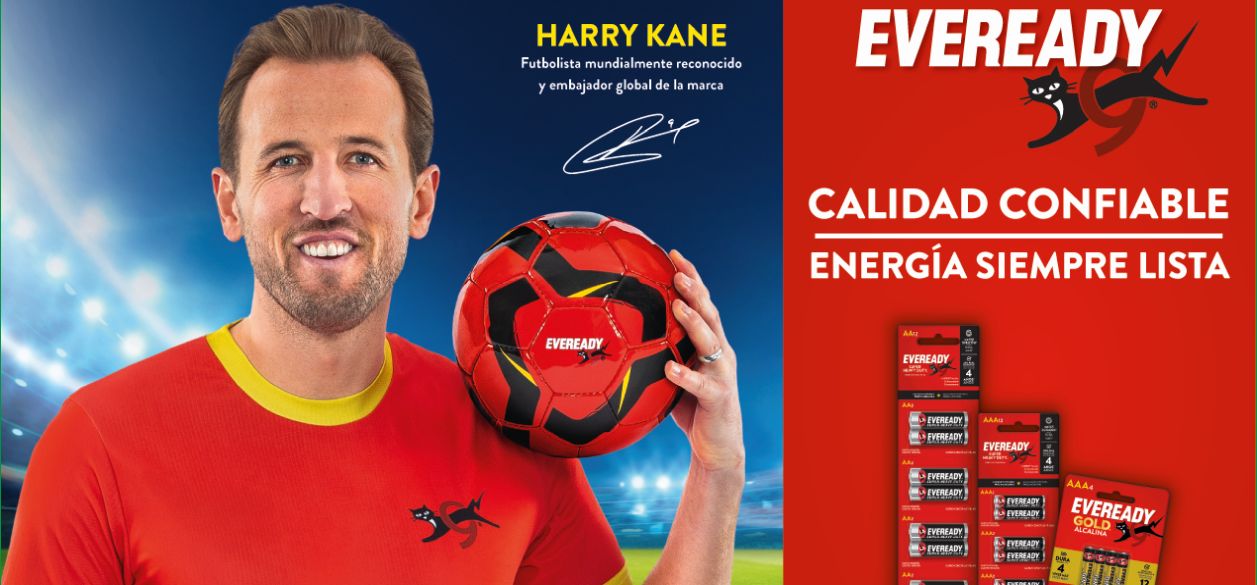 Harry Kane y EVEREADY: una alianza de la energía que nunca se detiene