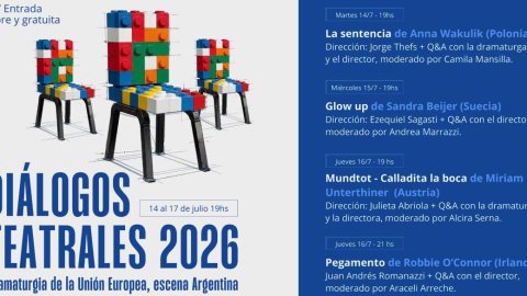 Cinco obras europeas llegan al Teatro San Martín en el marco del ciclo "Diálogos teatrales"