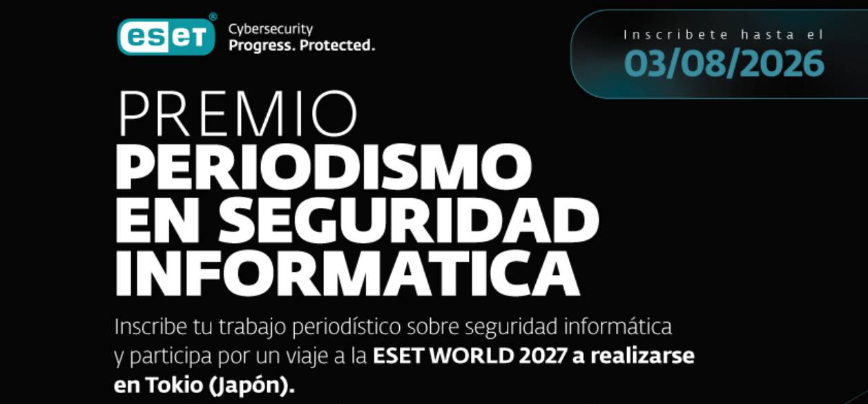 ESET premiará al mejor trabajo periodístico sobre seguridad informática