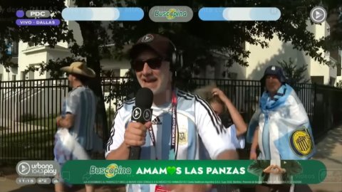 Buscapina se unió a la cobertura mundialista de Urbana Play