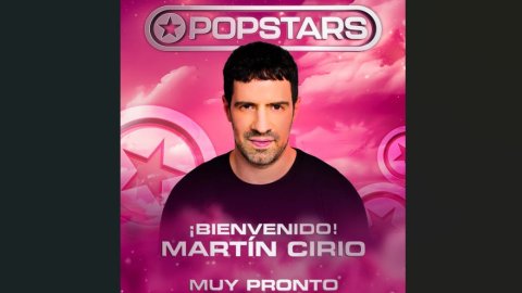 Martín Cirio se suma a “Popstars” en Telefe