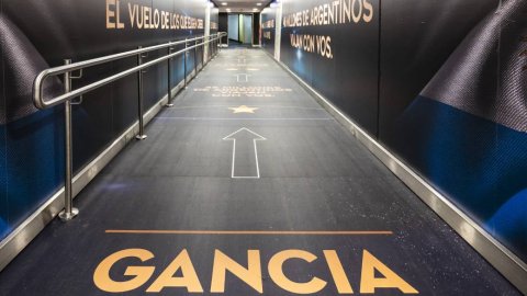 Gancia Sin Alcohol acompaña a los hinchas desde Ezeiza como parte de su campaña "Volvemos a creer"