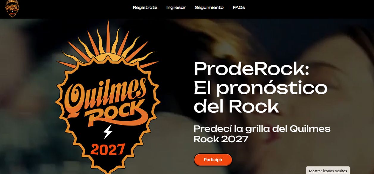 Quilmes Rock presenta Prode Rock, la iniciativa que invita al público a construir el line up