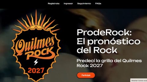 Quilmes Rock presenta Prode Rock, la iniciativa que invita al público a construir el line up