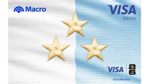 Visa y Banco Macro lanzan una colección de tarjetas conmemorativas para el Mundial 2026